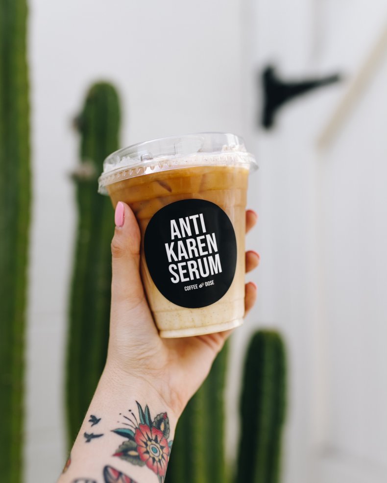Anti Karen Serum coffee cup