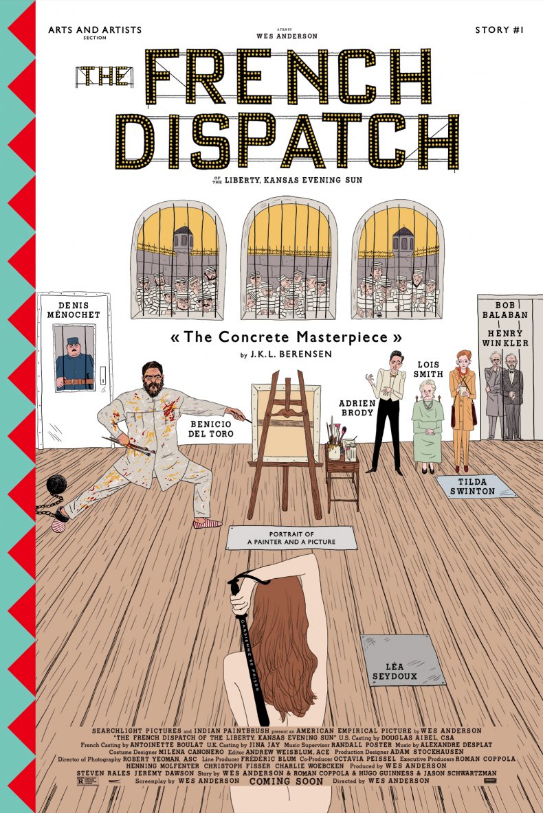 The French Dispatch Masterpiece