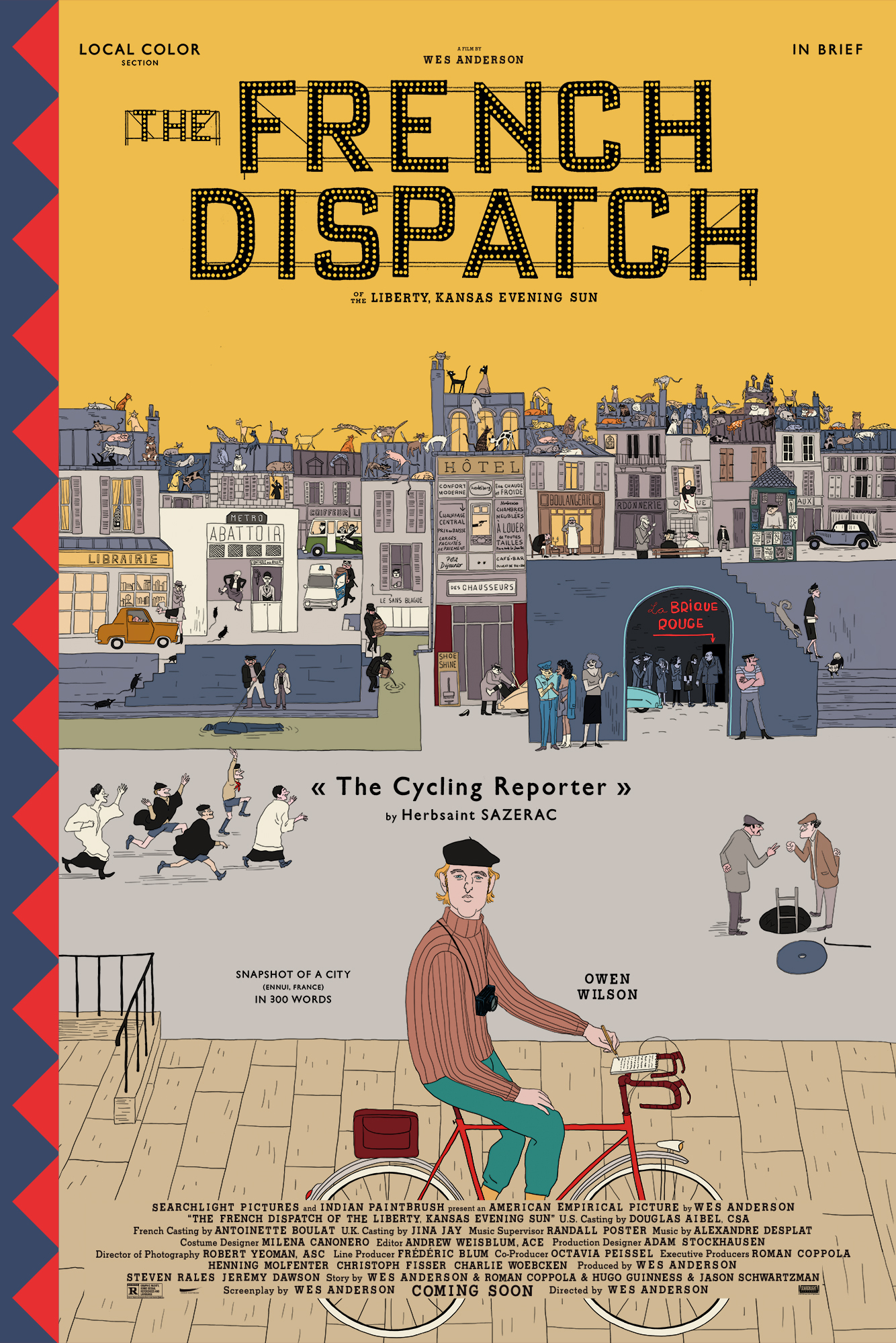 All the Magazine Covers Featured in 'The French Dispatch' Post-Credit Scene  - Newsweek