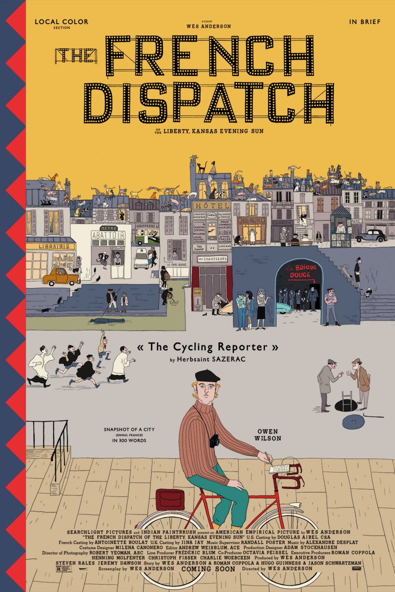 The French Dispatch Cycling