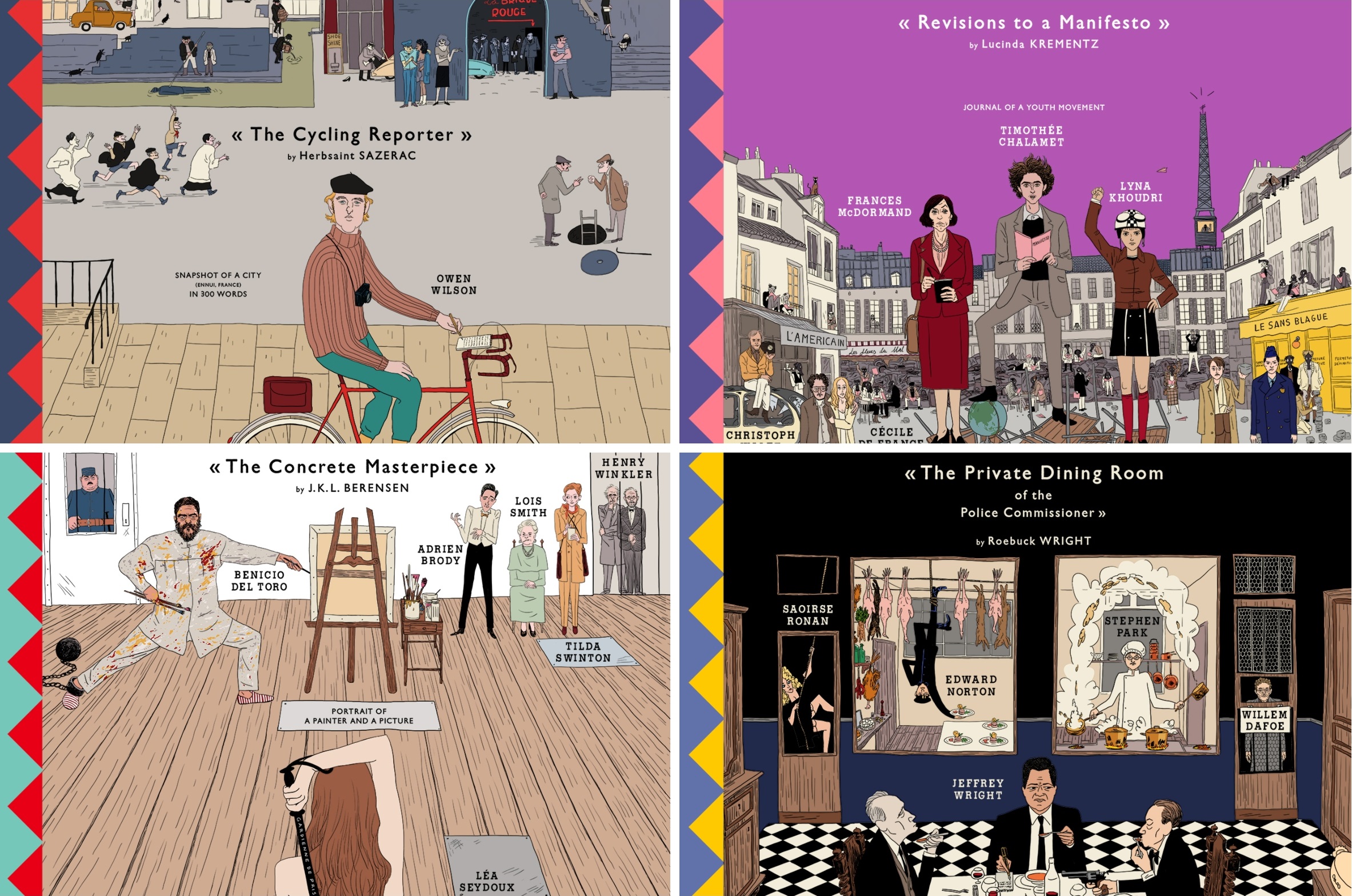 All the Magazine Covers Featured in 'The French Dispatch' PostCredit