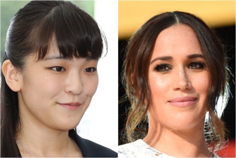 Meghan Markle and Princess Mako