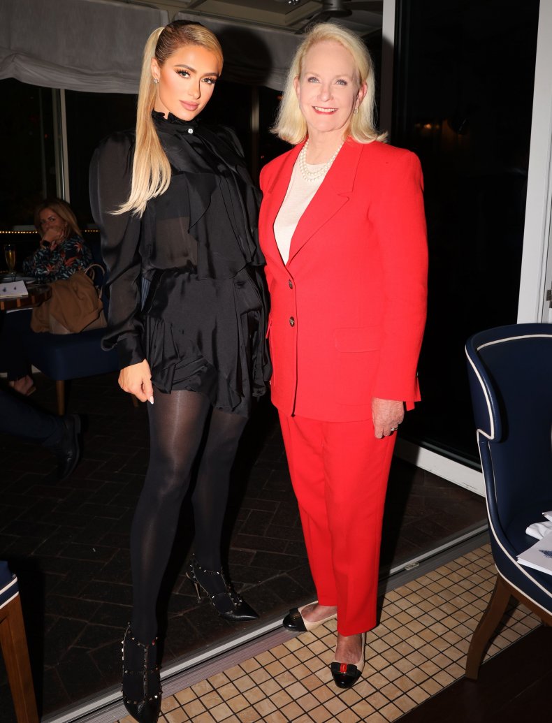 Paris Hilton and Cindy McCain