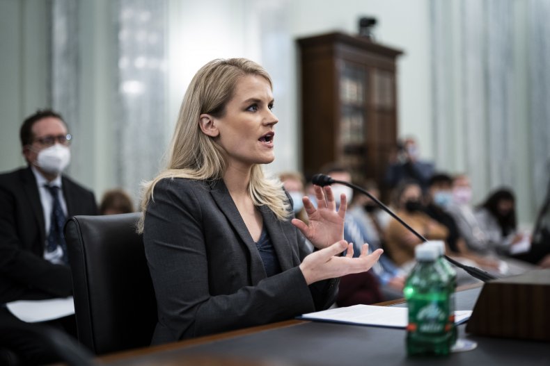 Fances Haugen testimony