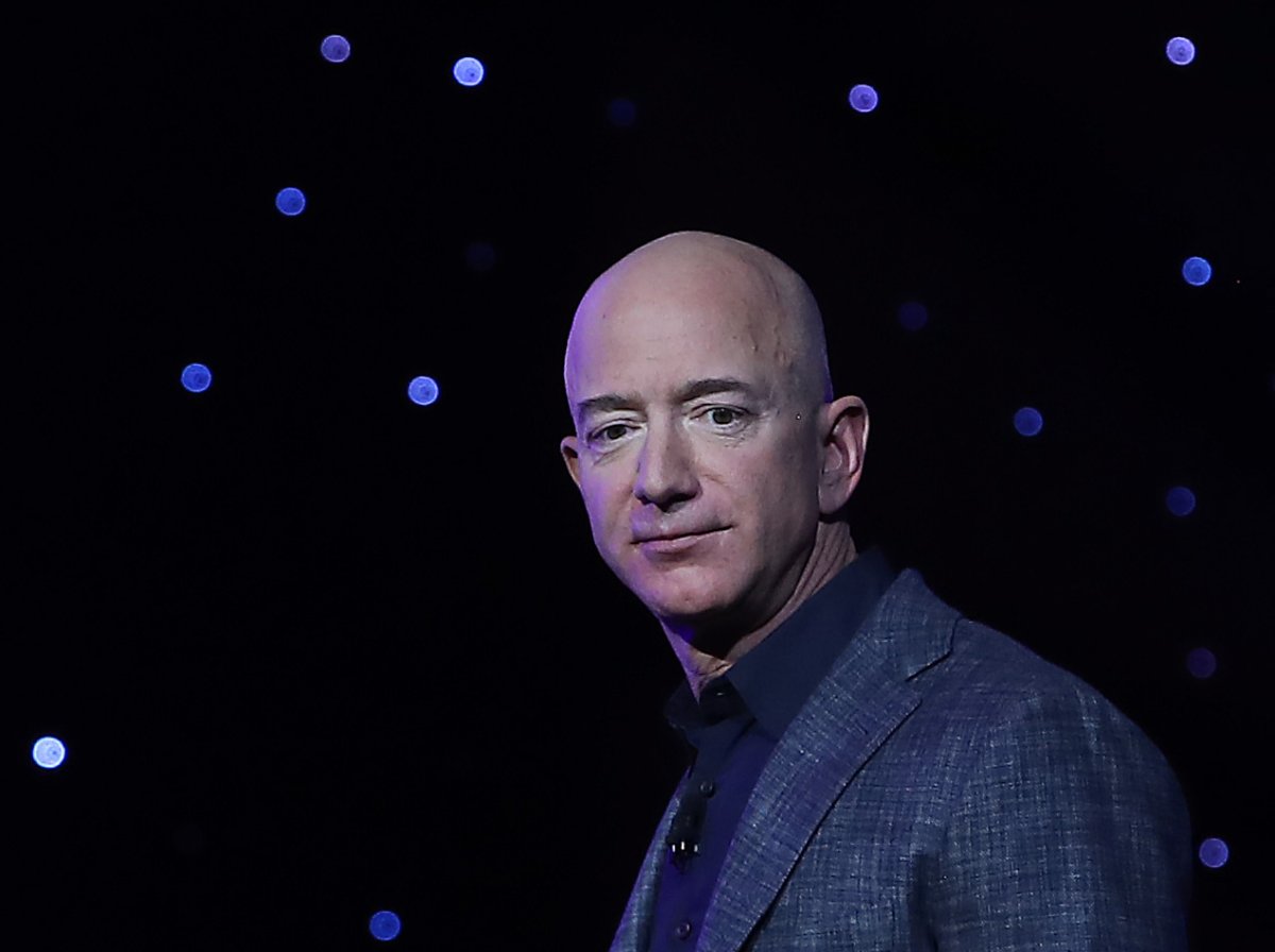 Blue Origin Founder Jeff Bezos Makes Announcement 