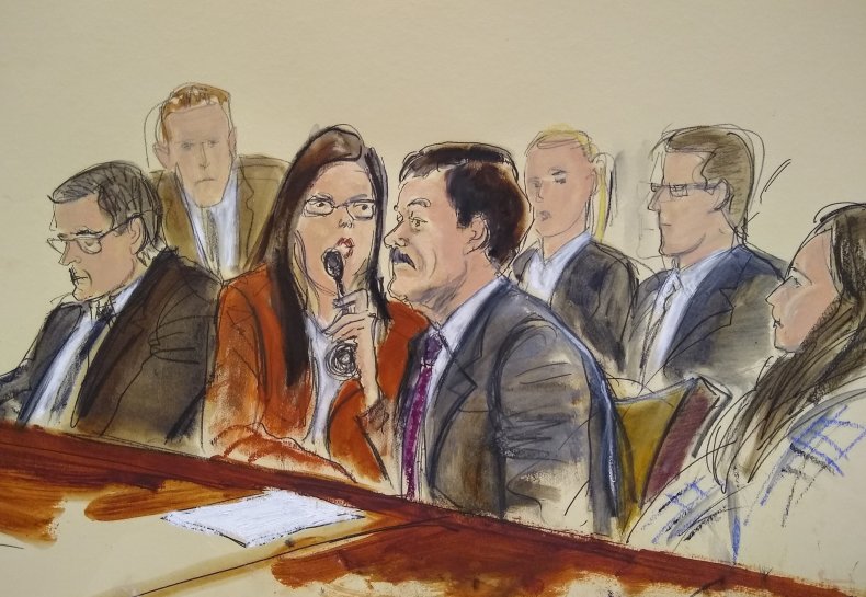 Joaquin “El Chapo” Guzman in Court