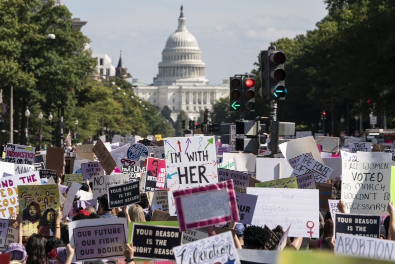 Marches Held Nationwide Support Of Reproductive Rights