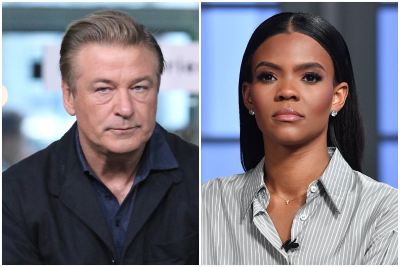 Alec Baldwin and Candace Owens