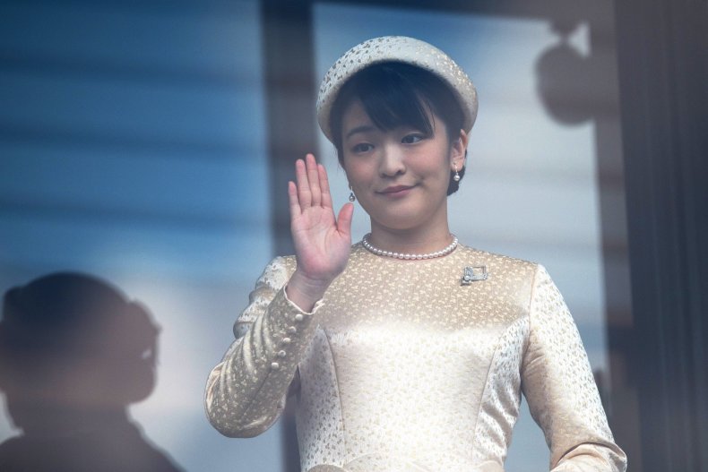 Princess Mako in Tokyo in 2019.