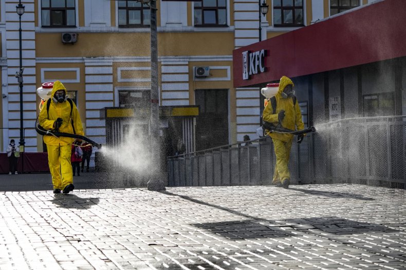 Russia COVID Numbers Rise