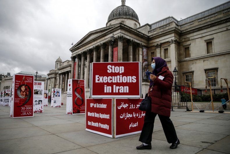 Protest Against Executions in Iran