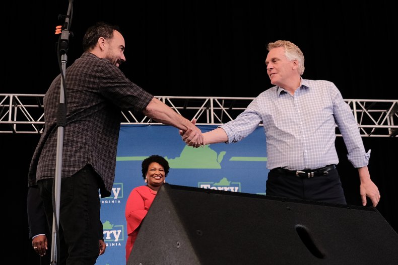 Dave Matthews, Terry McAullife Virginia governor election