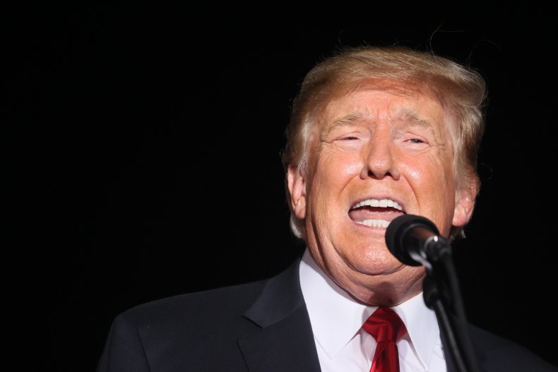 Trump Giving Speech