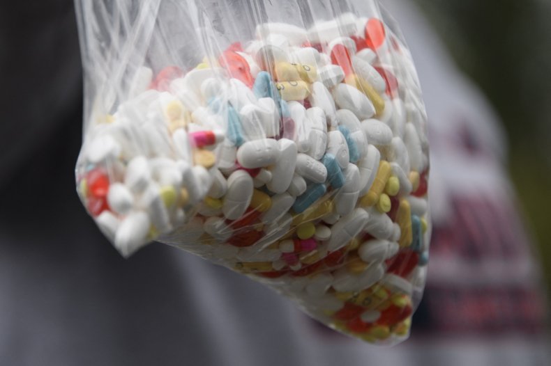 Bag of Assorted Pills