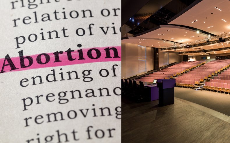 Anti-abortion assembly walkout