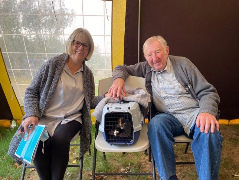 Trudie the Cat has found a home.