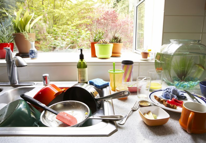 dirty dishes
