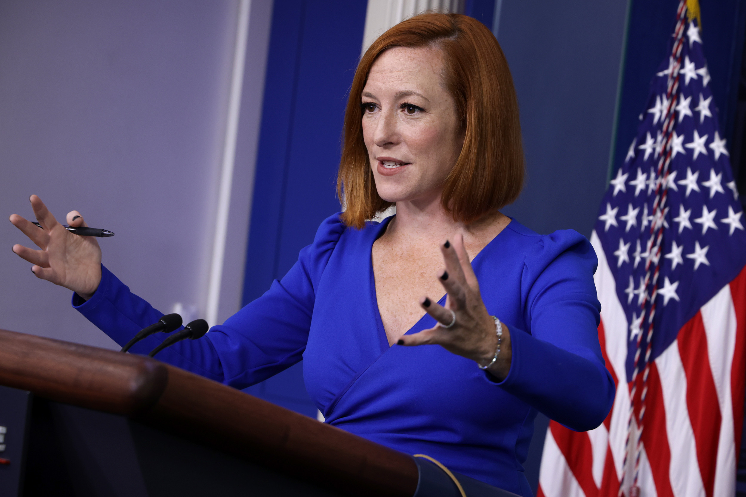 Jen Psaki says too much online shopping partly to blame for supply chain crisis