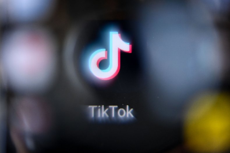 A TikTok logo.