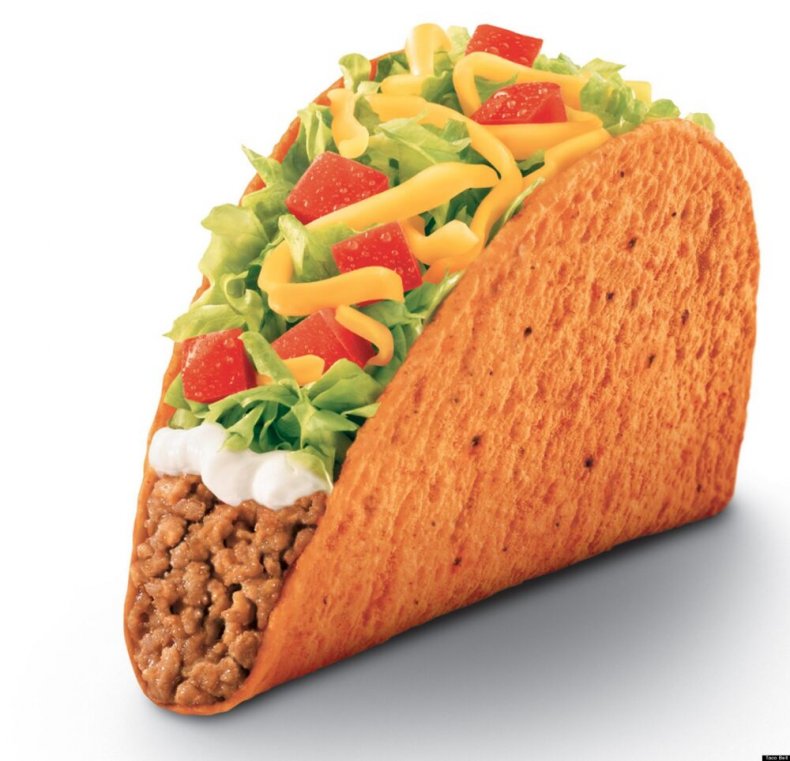 Taco Bell Doritos Locos Taco