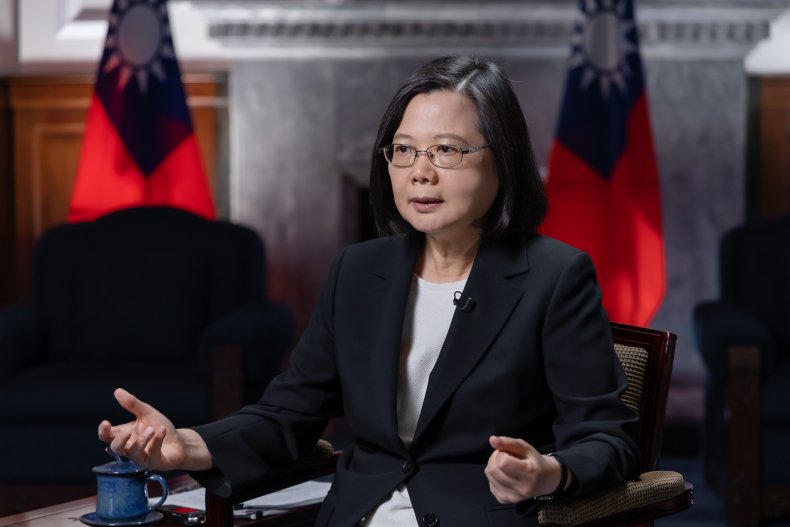 Taiwan President Confirms U.S. Troops On Island