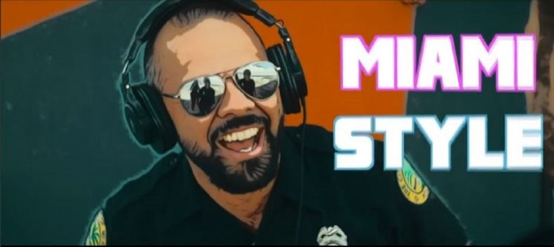 Screengrab from Miami Police Department video.