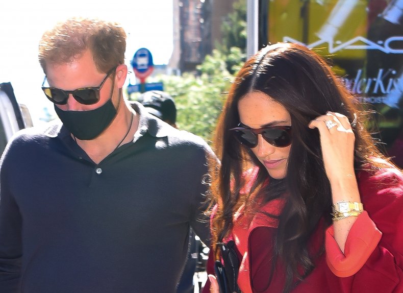 Prince Harry and Meghan Markle in NY