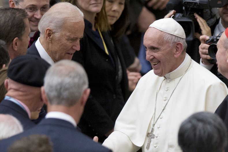 Biden Meeting With Pope