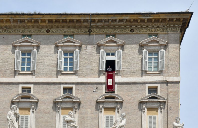 Pope Francis at Apostolic Palace