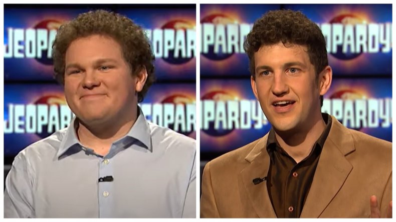"Jeopardy!" stars Jonathan Fisher and Matt Amodio
