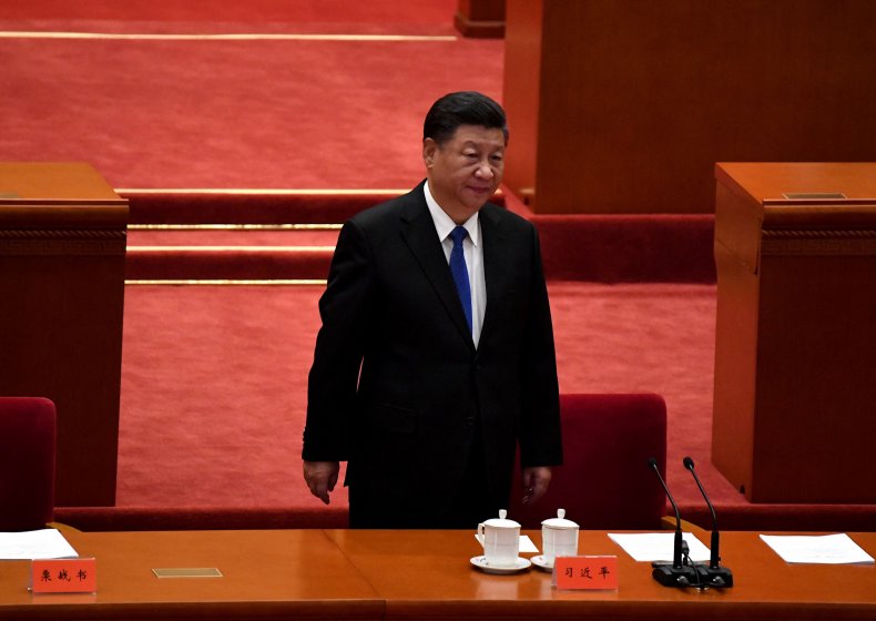 Chinese President Xi Jinping attends commemoration