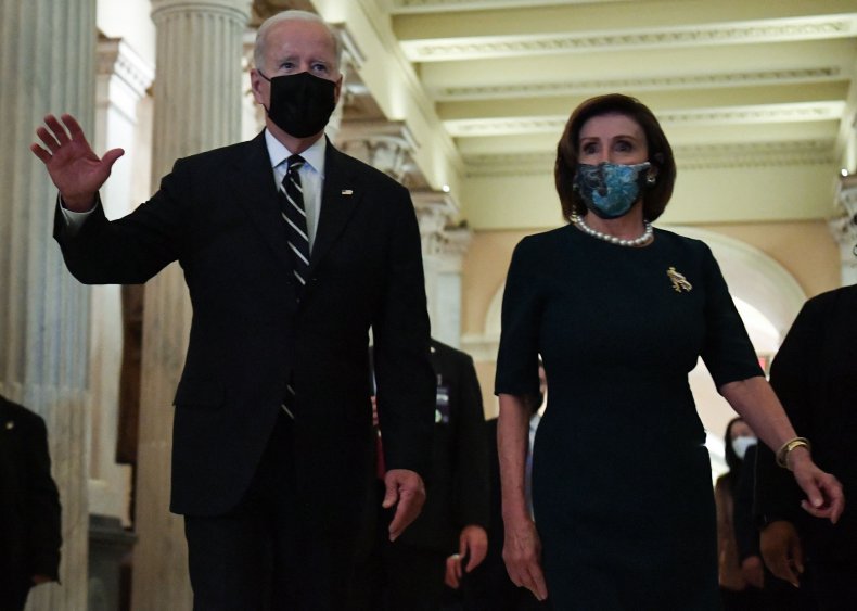 Pelosi pushes infrastructure vote after Biden meeting
