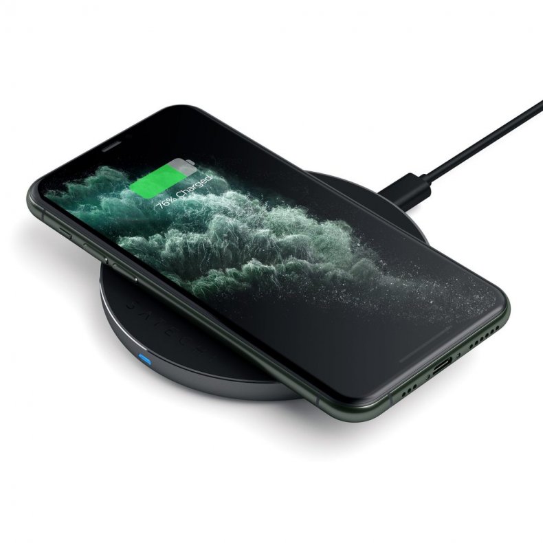 The Satechi Aluminum Type-C Wireless Charger