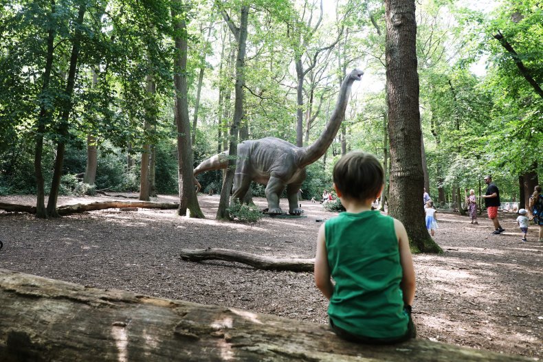 London England Dinosaur Child Jurassic Encounter