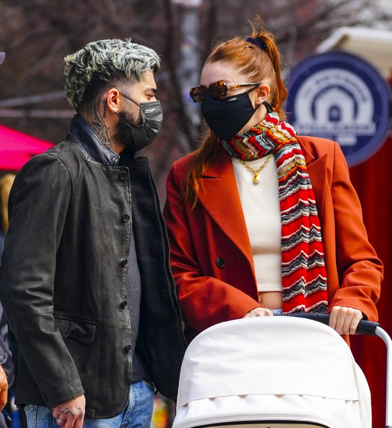 Gigi Hadid and Zayn Malik in NYC.