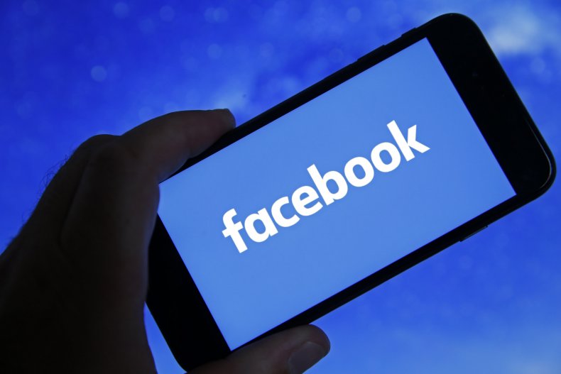 Facebook Logo Is Displayed on a Phone