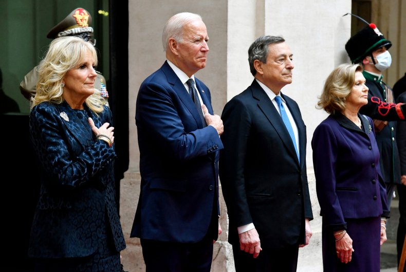 Biden and Draghi