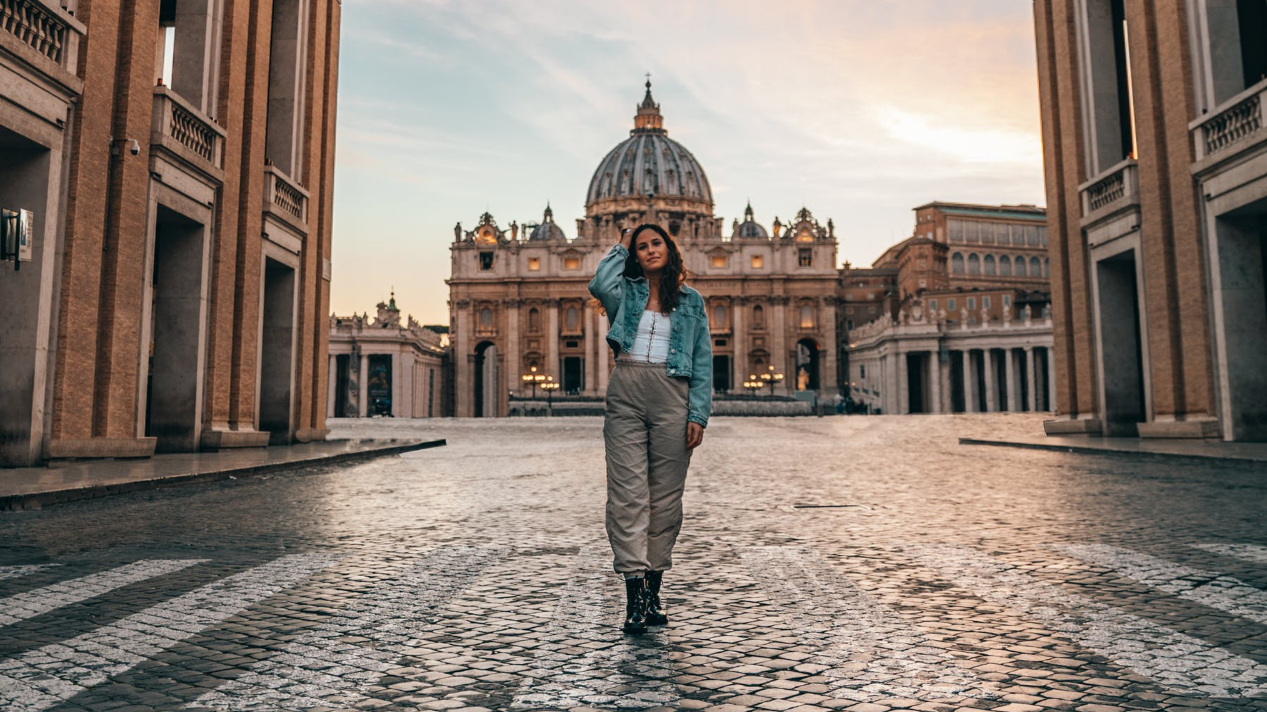 Woman in Italy