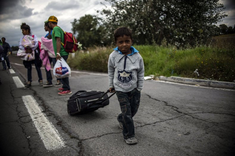 TOPSHOT-MEXICO-HONDURAS-US-MIGRATION