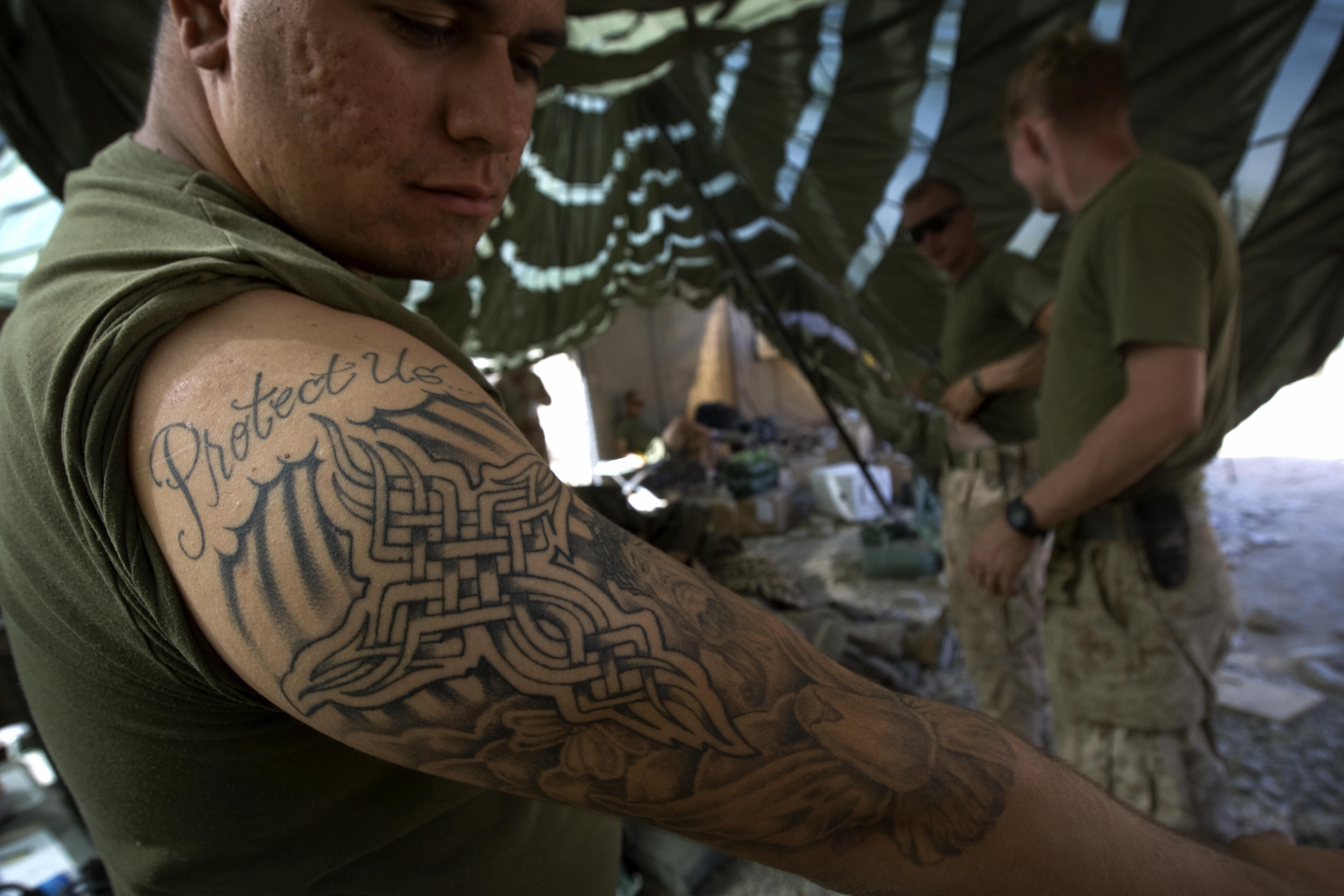 Marines Can Now Be Heavily Tattooed, But May Face Career Implications Over Their Ink thumbnail