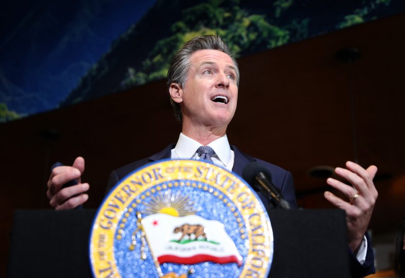 California Gavin Newsom COVID-19 Winter Surge Vaccinations