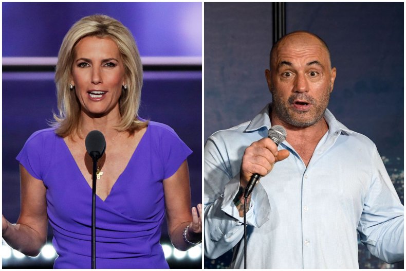 Ingraham praised podcast host Rogan