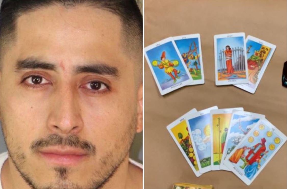 Police Find Voodoo Doll, Satanic Objects and Live Python in Raid on Fortune Teller