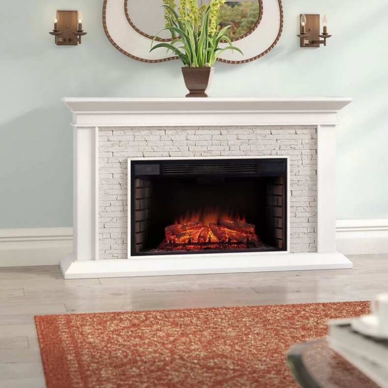 The Marquette Electric Fireplace