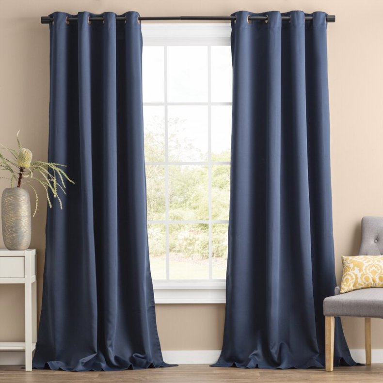 Lark Manor Blackout Thermal Grommet Curtain Panels