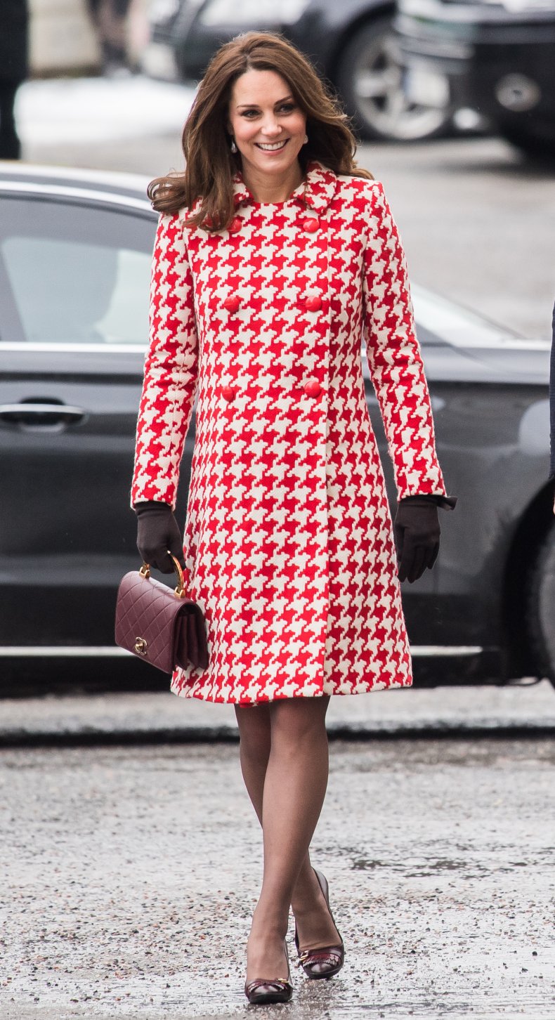 Kate Middleton's Princess Diana Houndstooth Coat