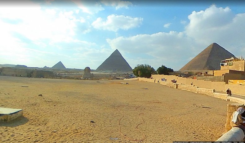 Screengrab from Google Maps of Egypt.