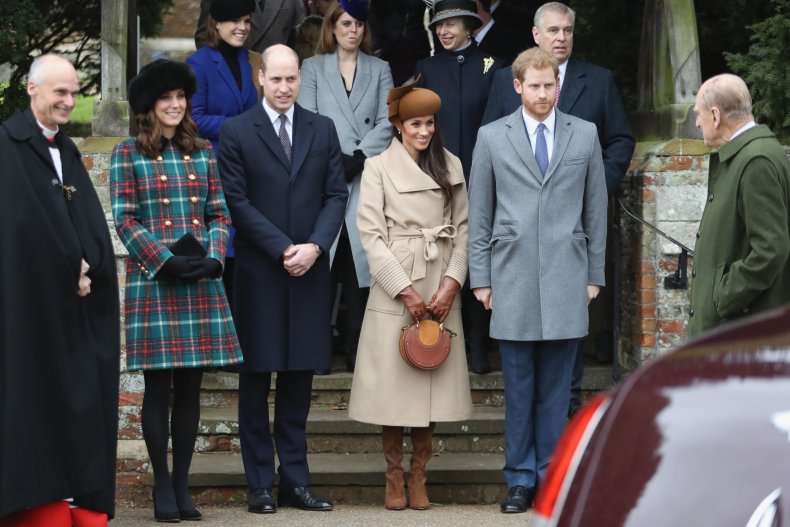 Meghan Markle and Kate Middleton at Christmas
