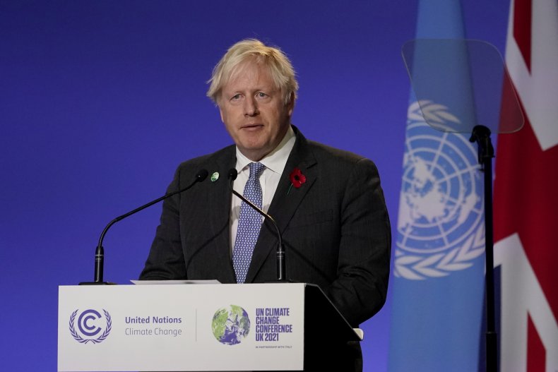 Johnson Speaks at COP26