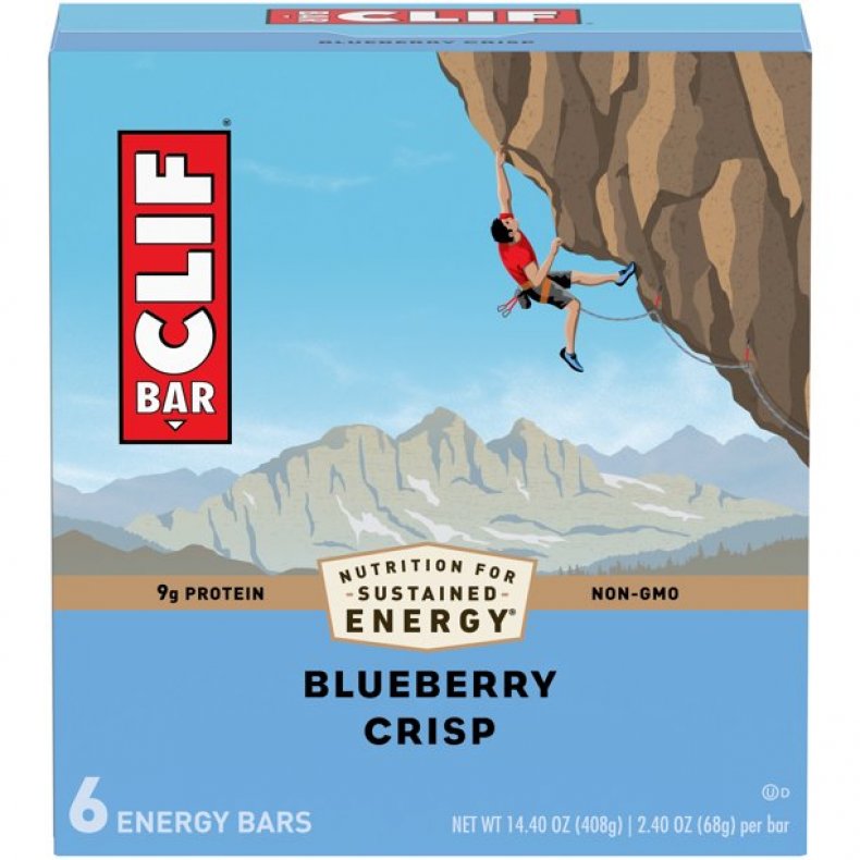 Clif Bars in Blueberry Crisp Flavor